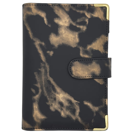 Budget Binder A6 Marmor mit integrierten Geldfolien